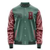 Custom Blue Green Crimson Red Jacket JA272715271717151517