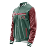 Custom Blue Green Crimson Red Jacket JA2727152718B21815