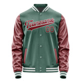 Custom Blue Green Crimson Red Jacket JA2727152718B31815