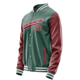 Custom Blue Green Crimson Red Jacket JA2727152718B31815