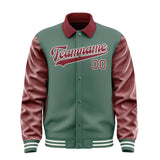 Custom Blue Green Crimson Red Jacket