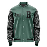 Custom Blue Green Black Jacket JA272717271717171717