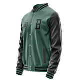 Custom Blue Green Black Jacket JA272717271717171717