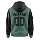 Custom Blue Green Black Jacket