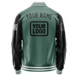 Custom Blue Green Black Jacket JA272717271818171718