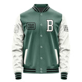 Custom Blue Green White Jacket JA272718271717181817