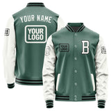 Custom Blue Green White Jacket JA272718271717181817