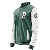 Custom Blue Green White Jacket JA272718271717181817