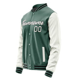 Custom Blue Green White Jacket JA2727182717B21718