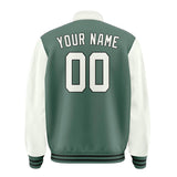 Custom Blue Green White Jacket