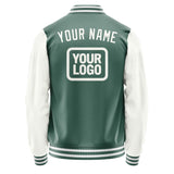 Custom Blue Green White Jacket JA272718271818181818