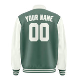 Custom Blue Green White Jacket