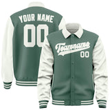 Custom Blue Green White Jacket