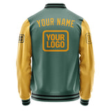 Custom Blue Green Yellow Jacket JA272719271717191917