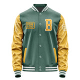 Custom Blue Green Yellow Jacket JA272719271818191918