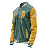 Custom Blue Green Yellow Jacket JA272719271818191918