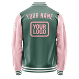 Custom Blue Green Light Pink Jacket JA272721271818212118