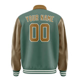 Custom Blue Green Khaki Jacket