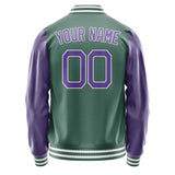 Custom Blue Green Light Purple Jacket JA2727232718B21823