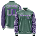 Custom Blue Green Light Purple Jacket JA2727232718B21823