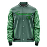 Custom Blue Green Emerald Green Jacket JA2727242717B21724