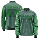 Custom Blue Green Emerald Green Jacket JA2727242717B21724