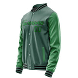 Custom Blue Green Emerald Green Jacket JA2727242717B21724