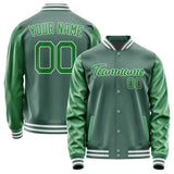 Custom Blue Green Emerald Green Jacket JA2727242718B21824