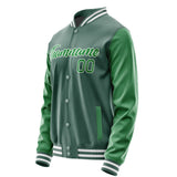 Custom Blue Green Emerald Green Jacket JA2727242718B21824