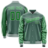 Custom Blue Green Emerald Green Jacket JA2727242718B31824