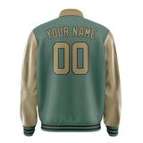 Custom Blue Green Light Khaki Jacket