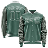 Custom Blue Green Blue Green Jacket JA2727272718B31827