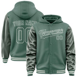 Custom Blue Green Blue Green Jacket
