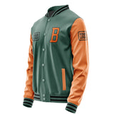 Custom Blue Green Orange Jacket JA272728271717282817