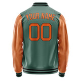 Custom Blue Green Orange Jacket JA2727282717B21728