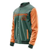 Custom Blue Green Orange Jacket JA2727282717B21728