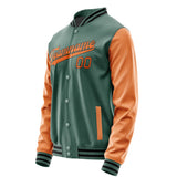 Custom Blue Green Orange Jacket JA2727282717B31728