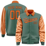 Custom Blue Green Orange Jacket