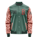 Custom Blue Green Copper Rose Jacket JA272729271717292917