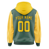 Custom Blue Green Gold Jacket