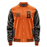 Custom Orange Brown Jacket JA282801281717010117