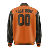 Custom Orange Brown Jacket