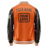 Custom Orange Brown Jacket JA282801281818010118