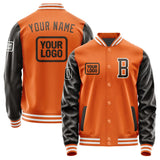 Custom Orange Brown Jacket