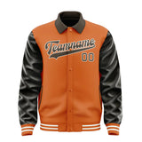 Custom Orange Brown Jacket