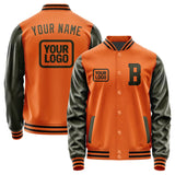 Custom Orange Olive Jacket