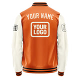 Custom Orange Cream Jacket JA282803281717030317