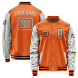 Custom Orange Gray Jacket
