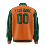 Custom Orange Green Jacket