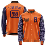 Custom Orange Purple Jacket
